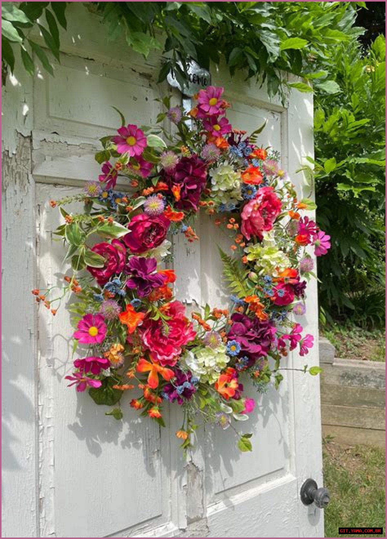 Discover The Enchanting World Of Front Door Summer Wreaths