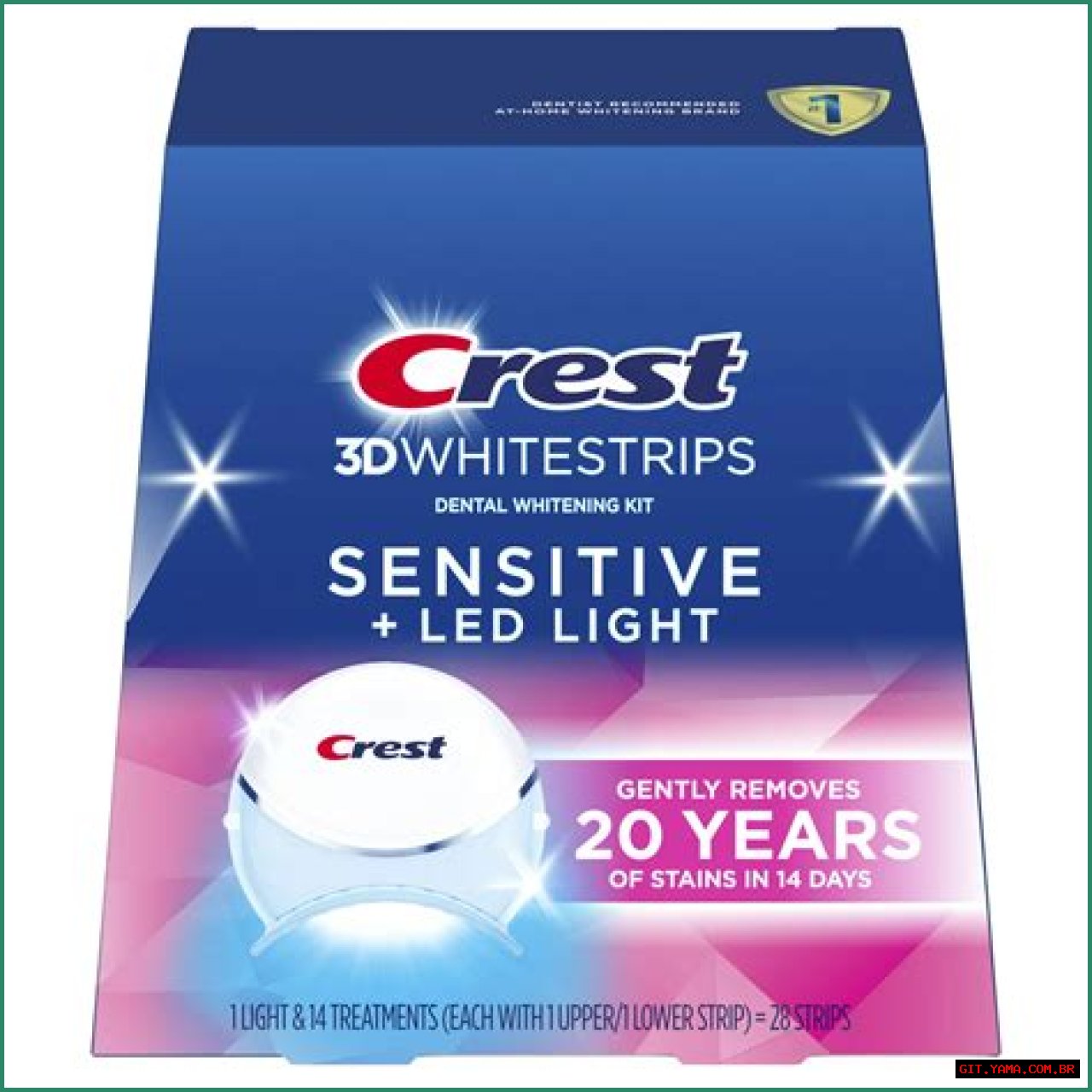 Discover The Power Of Crest Sensitive White Strips