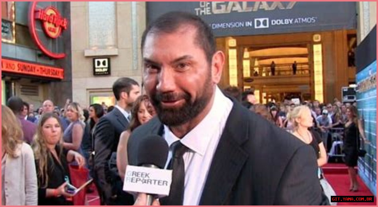 Exploring The Charisma Of Dave Bautista In Greece