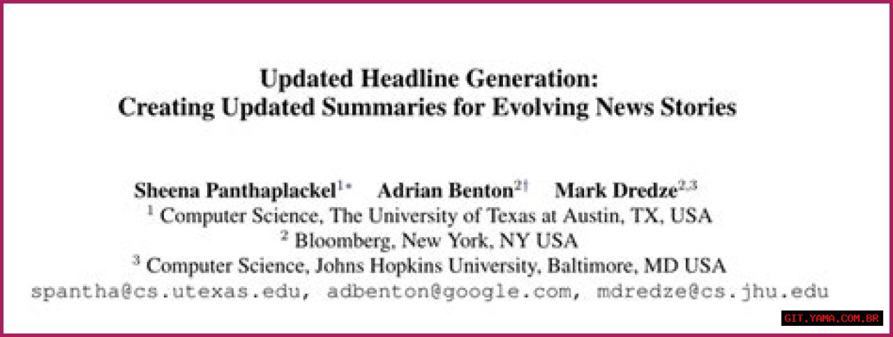Your Guide To Evolving News Stories